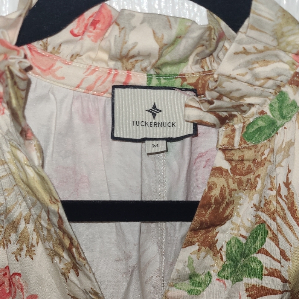 Tuckernuck Sun Faded Floral Crawford Mini Dress Size M View 4